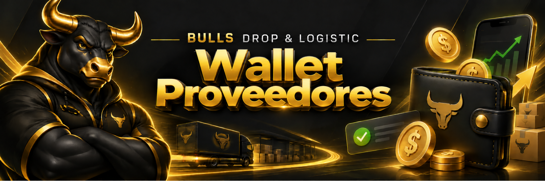 BULLS DROP & LOGISTIC - Wallets Proveedores
